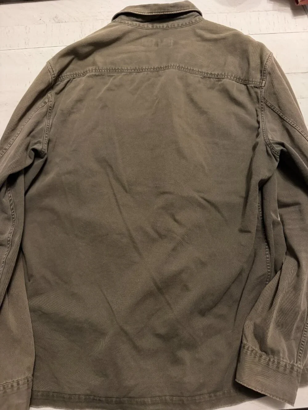 AllSaints Spotter Military Overshirt / Spotter Shirt - Size XL